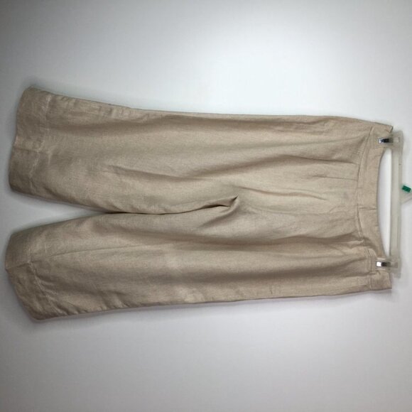 J Jill 94% linen pants Shiny glitter Size 6 - Picture 4 of 5